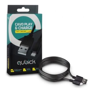 Cavo MicroUSB Cavo MicroUSB Qubick ACMU0031 Play&Charge Ps4 Xb1 (ord.min.1.00 unità)