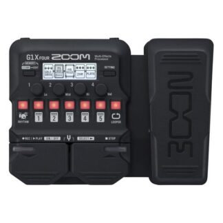 Multieffetto chitarra Multieffetto chitarra Zoom G1X Four Black (ord.min.1.00 unità)
