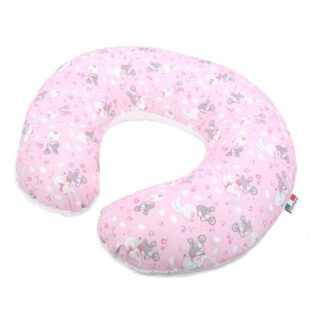 Cuscino allattamento Cuscino allattamento Baby Idea 5802ERS KIKKA Elefanti rosa (ord.min.1.00 unità)