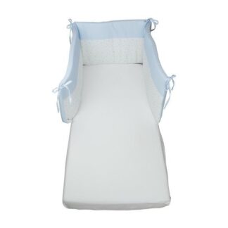 Paracolpi lettino Paracolpi lettino Baby Idea P 260AZ 3 lati Stelle azzurro (ord.min.1.00 unità)