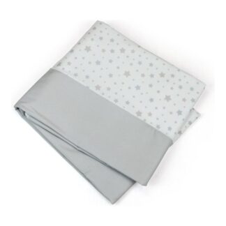 Copripiumino lettino Copripiumino lettino Baby Idea 601 GR STELLE Grigio (ord.min.1.00 unità)