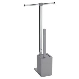 Colonna attrezzata WC Colonna WC Gedy RA3208 RAINBOW Cromo e Grigio (ord.min.1.00 unità)