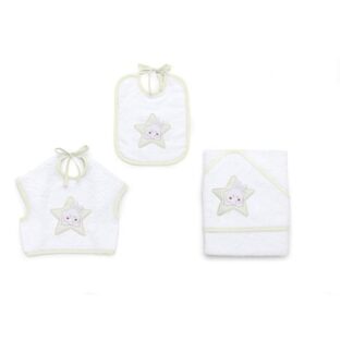 Set bavaglini Set bavaglini Italbaby 15 5020 206 STAR Avorio (ord.min.1.00 unità)