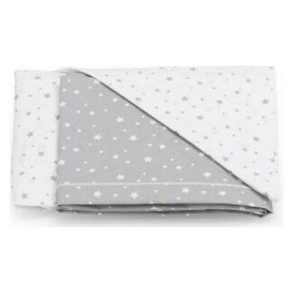 Set lenzuola lettino Set lenzuola lettino Italbaby 020 1007 004 STELLE completo Grey (ord.min.1.00 unità)