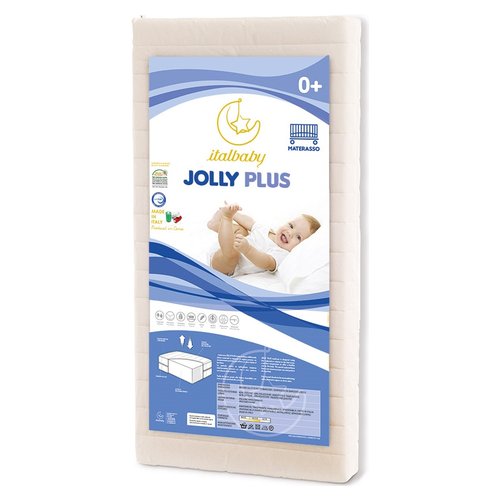 Materasso lettino Materasso lettino Italbaby 010 0300 JOLLY PLUS anallergico 0+ (ord.min.1.00 unità)