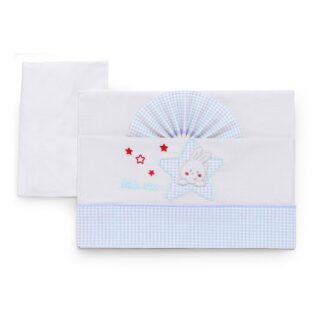 Set lenzuola lettino Set lenzuola lettino Italbaby 15 2010 202 STAR completo Azzurro (ord.min.1.00 unità)