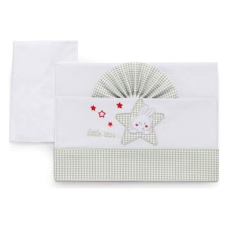 Set lenzuola lettino Set lenzuola lettino Italbaby 15 2010 206 STAR completo Avorio (ord.min.1.00 unità)
