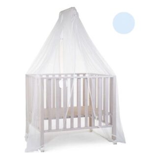 Zanzariera lettino Zanzariera lettino Baby Idea 6020AZ con asta Bianco e Azzurro (ord.min.1.00 unità)