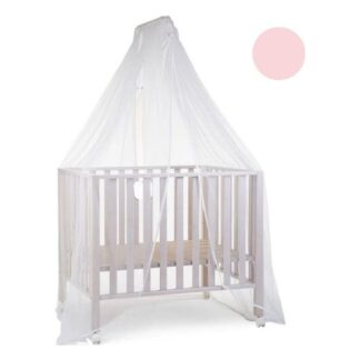 Zanzariera lettino Zanzariera lettino Baby Idea 6020RS con asta Bianco e Rosa (ord.min.1.00 unità)
