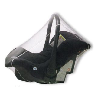 Zanzariera seggiolino auto Zanzariera seggiolino auto Baby Idea 5094 ovetto universale Bianco (ord.min.1.00 unità)