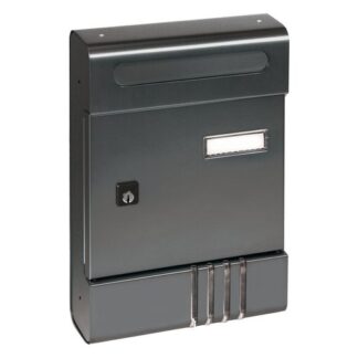Cassetta posta Cassetta posta Alubox 02SEVRGH ESSE Grigio ghisa (ord.min.1.00 unità)