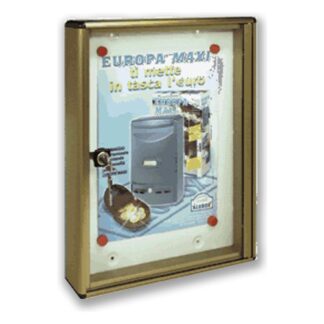 Bacheca avvisi Bacheca avvisi Alubox 23BCN01BR A4 Anodizzato bronzo (ord.min.1.00 unità)