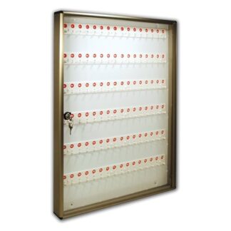 Bacheca chiavi Bacheca chiavi Alubox 23BCN96BR 96 ganci Anodizzato bronzo (ord.min.1.00 unità)
