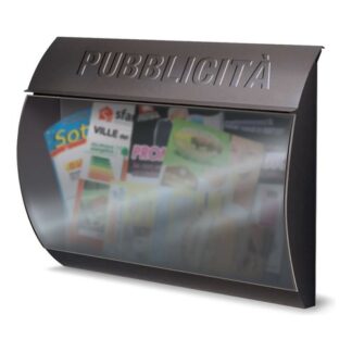 Cassetta pubblicità Cassetta pubblicità Alubox 71BUSTAGHPUB Grigio ghisa (ord.min.1.00 unità)