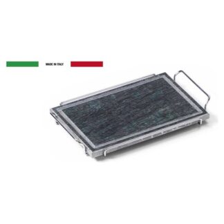 Piastra ollare Piastra ollare Ompagrill DS25 38 con supporto pieghevole (ord.min.1.00 unità)