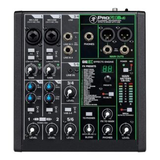 Mixer disc jockey Mixer disc jockey Mackie PROFX6V3 PROFXV3 SERIES Black (ord.min.1.00 unità)