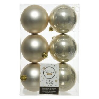 Set palline albero Natale Set palline albero Natale Amicasa 9022065 Pearl (ord.min.1.00 unità)