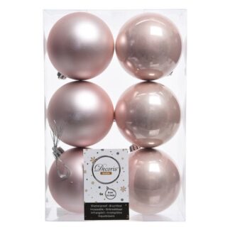 Set palline albero Natale Set palline albero Natale Amicasa 9022114 Blush pink (ord.min.1.00 unità)