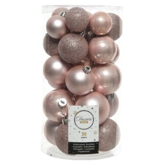 Set palline albero Natale Set palline albero Natale Amicasa 9022937 Blush pink (ord.min.1.00 unità)