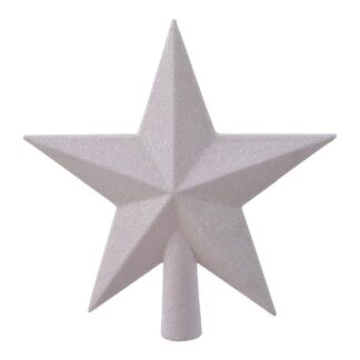 Puntale albero Natale Puntale albero Natale Amicasa 9029546 Stella White iris (ord.min.1.00 unità)