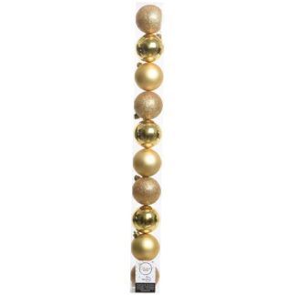 Set palline albero Natale Set palline albero Natale Amicasa 9020170 Gold (ord.min.1.00 unità)