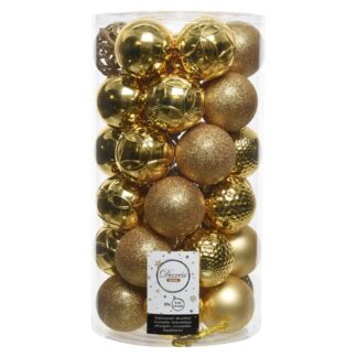 Set palline albero Natale Set palline albero Natale Amicasa 9020800 Gold (ord.min.1.00 unità)