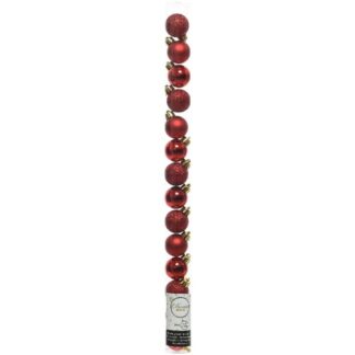 Set palline albero Natale Set palline albero Natale Amicasa 9020458 Red (ord.min.1.00 unità)