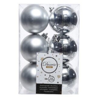 Set palline albero Natale Set palline albero Natale Amicasa 9021831 Silver (ord.min.1.00 unità)