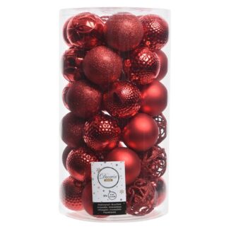 Set palline albero Natale Set palline albero Natale Amicasa 9020802 Red (ord.min.1.00 unità)