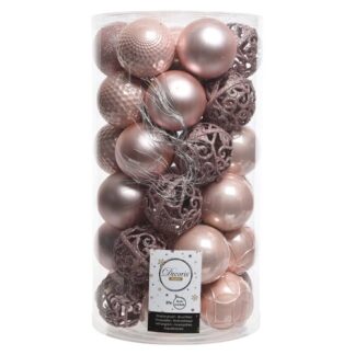 Set palline albero Natale Set palline albero Natale Amicasa 9020808 Blush pink (ord.min.1.00 unità)