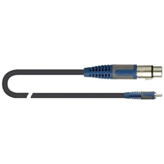 Adattatore audio Adattatore audio Quiklok 30 01965 ROK SOLID SERIES Rksa 132 2 Xlr Blac (ord.min.1.00 unità)