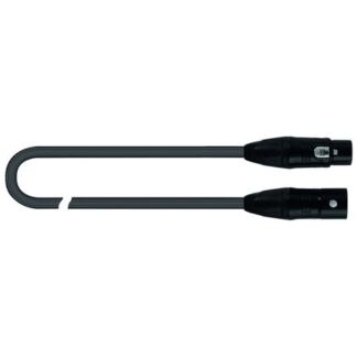 Cavo XLR Cavo XLR Quiklok 30 02286 JUST Mf 3 Black (ord.min.1.00 unità)