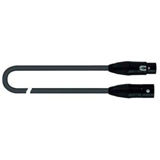 Cavo XLR Cavo XLR Quiklok 30 02288 JUST Mf 10 Black (ord.min.1.00 unità)