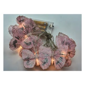 Filo luci Natale Filo Pre Qu' Italia D2685 CHRISTMAS Farfalle Trasparente (ord.min.1.00 unità)