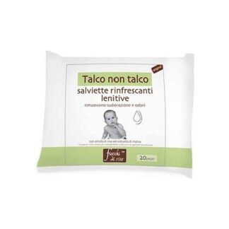 Set salviette detergenti Set salviette detergenti Fiocchi di Riso 95102 neonato Talco Non Talco (ord.min.1.00 unità)