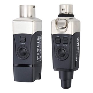 Adattatore microfono Adattatore microfono Xvive U3C Condeser Black e Gold (ord.min.1.00 unità)