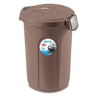 Bidoncino Bidoncino Stefanplast 70325 JERRY coperchio a clip Tortora (ord.min.1.00 unità)