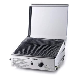 Piastra cottura gas Piastra cottura Ompagrill 4043 COVER M Plancha Single Duegas Satinato (ord.min.1.00 unità)