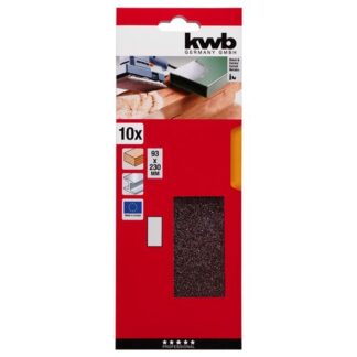 Set fogli abrasivi levigatrice Set fogli abrasivi Kwb 815060 (ord.min.1.00 unità)