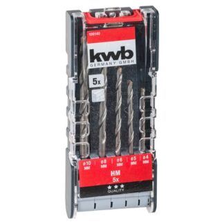 Set punte trapano Set punte trapano Kwb 109140 muratura (ord.min.1.00 unità)
