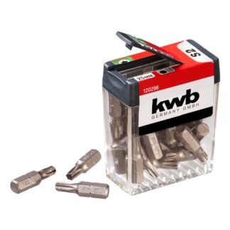 Set inserti avvitatore Inserti impronta Torx Kwb 120296 (ord.min.1.00 unità)