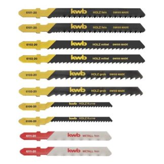 Set lame seghetto alternativo Set lame seghetto alternativo Kwb 617220 Multimateriale (ord.min.1.00 unità)