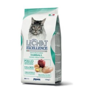 Crocchette gatto Crocchette gatto Monge 6016A LECHAT EXCELLENCE Hairball (ord.min.1.00 unità)