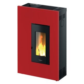 Stufa pellet Stufa pellet Pegaso 7020034 MADISON 5 Slim Rosso (ord.min.1.00 unità)