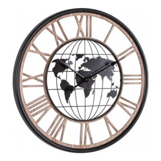 Orologio da parete Orologio da parete Yes Everyday 0182150 Ticking Q96 Nero e Legno (ord.min.1.00 unità)