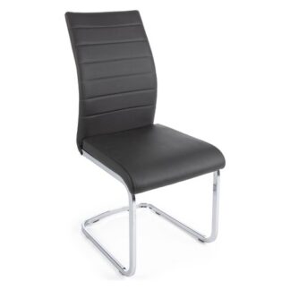 Sedia Yes Everyday 0733165 MYRA Grigio scuro Sedia (ord.min.4.00unità)
