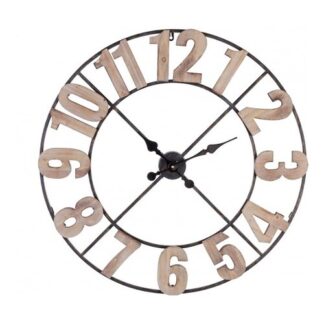 Orologio da parete Orologio da parete Yes Everyday 0180948 Simple Nero e Legno (ord.min.2.00 unità)