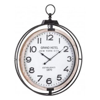 Orologio da parete Orologio da parete Yes Everyday 0182151 TICKING Q83 Cromo e Legno (ord.min.1.00 unità)