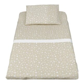 Set lenzuola culla Set lenzuola culla Baby Idea L3010FB CULLAMI avvicinamento Beige (ord.min.1.00 unità)