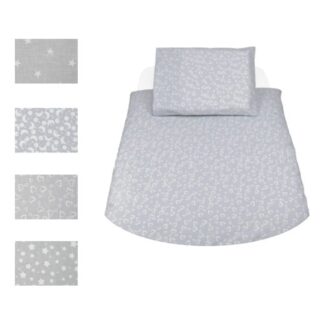 Set culla Set culla Baby Idea 30100 avvicinamento 4 pz con piumino Fantasia Grig (ord.min.1.00 unità)